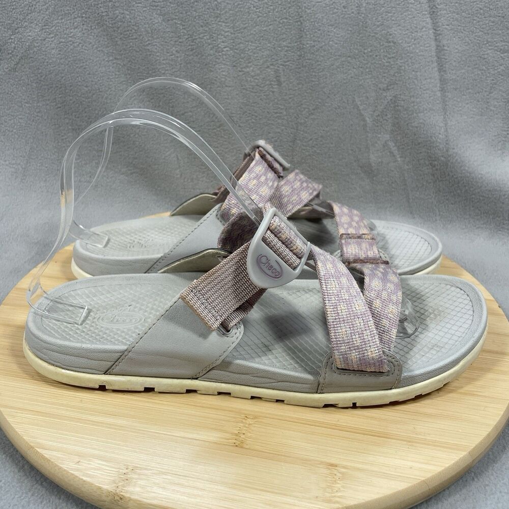 Chaco Lowdown Slide Women’s Size 9 Patterned Slip On Strappy Sandals